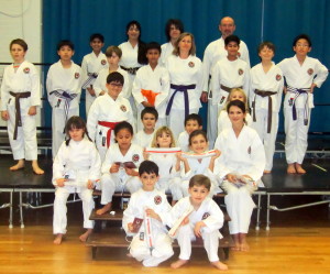 (Click to Enlarge) Well Done to our new membersTom, Clara, Charlotte, Nikki, Lily, Alexander & Nicola. Your Basics & Kihon Kata looking good. Well deserved Orange Strips Belts! 