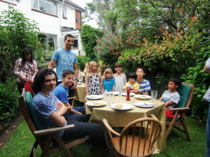 (Click to Enlarge) Some members of Bromley & South East London JKA, Karate Club, A Fun BBQ Day! 2016 