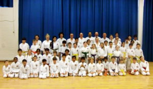 (Click to Enlarge) Sensei Shahinaz & Junior Instructor Patrick Pelter with Examiner Sensei Dobson & some members of Bromley & South East London JKa Karate Club,. VERY SUCCESSFULL GRADING!! MANY CONGRATULATIONS! Wednesday 29th March 2017.