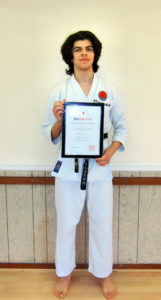 Click to Enlarge) Many Congratulations to Junior Instructor Patrick!!! Well Deserve it!!!