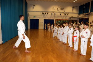 Members of Bromley & South East London JKA Karate Club Special Sessions with Guest Instructor Sensei Adel (6th Dan) Member of the JKA England Technical Committee, March 2019.