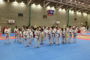  (Click to Enlarge) Bromley & South East London JKA Karate Club Squad Thumbs Up! Ready to Compete & Win Medals! JKA National Championships, June 2019!