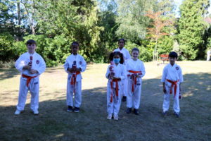 Bromley & South East London JKA Karate Club Very Successful ''COVID 19 Lockdown'' Grading at an Open Air Venu in Petts Wood,on Thursday 30th July 2020