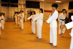 Bromley & South East London JKA Karate Club Grading at Virgo Fidelis, Upper NorWood Dojo, December 2019.
