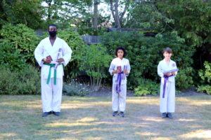 Bromley & South East London JKA Karate Club Very Successful ''COVID 19 Lockdown'' Grading at an Open Air Venu in Petts Wood,on Thursday 30th July 2020