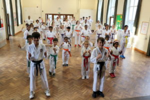 Bromley & South East London JKA Karate Club Members Celebrating Talvin & Sam Great Success!!!