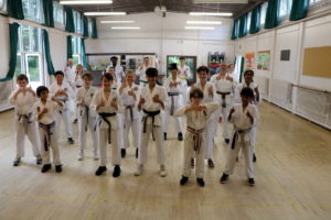 Bromley & South East London JKA Karate Club Members Celebrating Talvin & Sam Great Success!!!