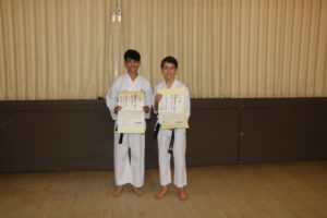 Talvin & Sam After Receiving their Well Earned Sho Dan (Black Belt) Diploma! Many Congratulations!!!!