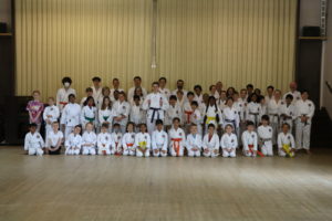 (Click to Enlage) Bromley & South East London JKA Karate Club. Members Celebrating Catherine receipt of the JKA Dylan Award! We are all proud of you Catherine!!!