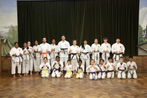 Another New Black Belt at Bromley & South East London JKA Karaste Club, February 2023! Well Done Vicky!!!